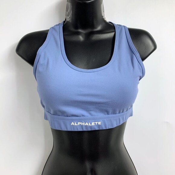 Alphalete Women's Keyhole Pullover Cropped Sports Bra Tank Top Size‎ S - Picture 1 of 11